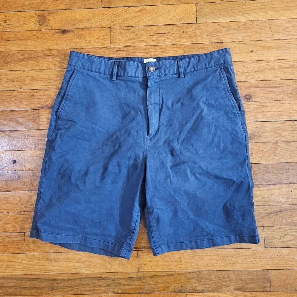 Flint and Tinder Shorts Mens Blue Khaki Chino Size 36